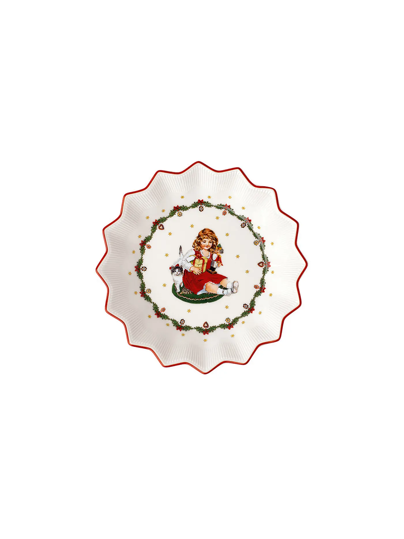 VILLEROY & BOCH | Toy's Fantasy Schale klein, Kind mit Spielzeug 16,5x16,5x3cm | 
